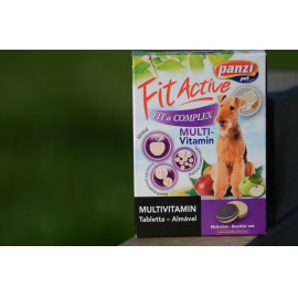 FitActive Vitamin 60 db Fit-a-Complex  - multivitamin (almával) kutyák részére 